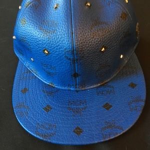 Rare MCM adjustable leather Hat